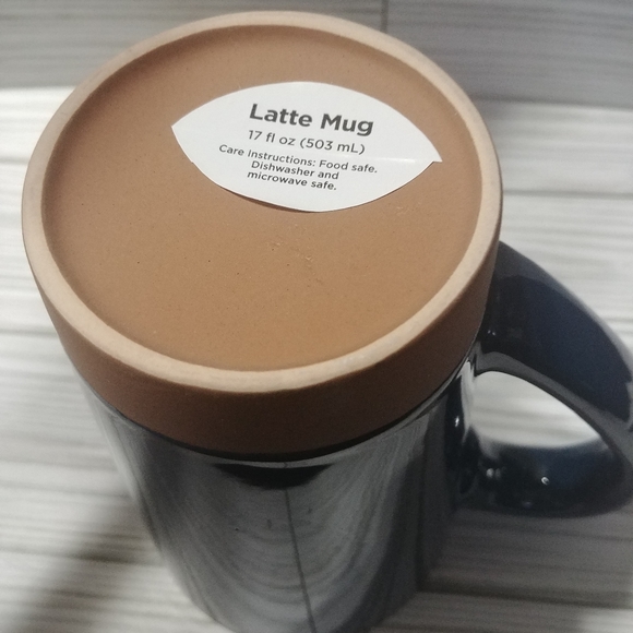 Chicken Pig Sheep Ceramic Latte Mug CLUCK OINK BAA Embossed Tall Coffee 17Oz NEW - Picture 12 of 13